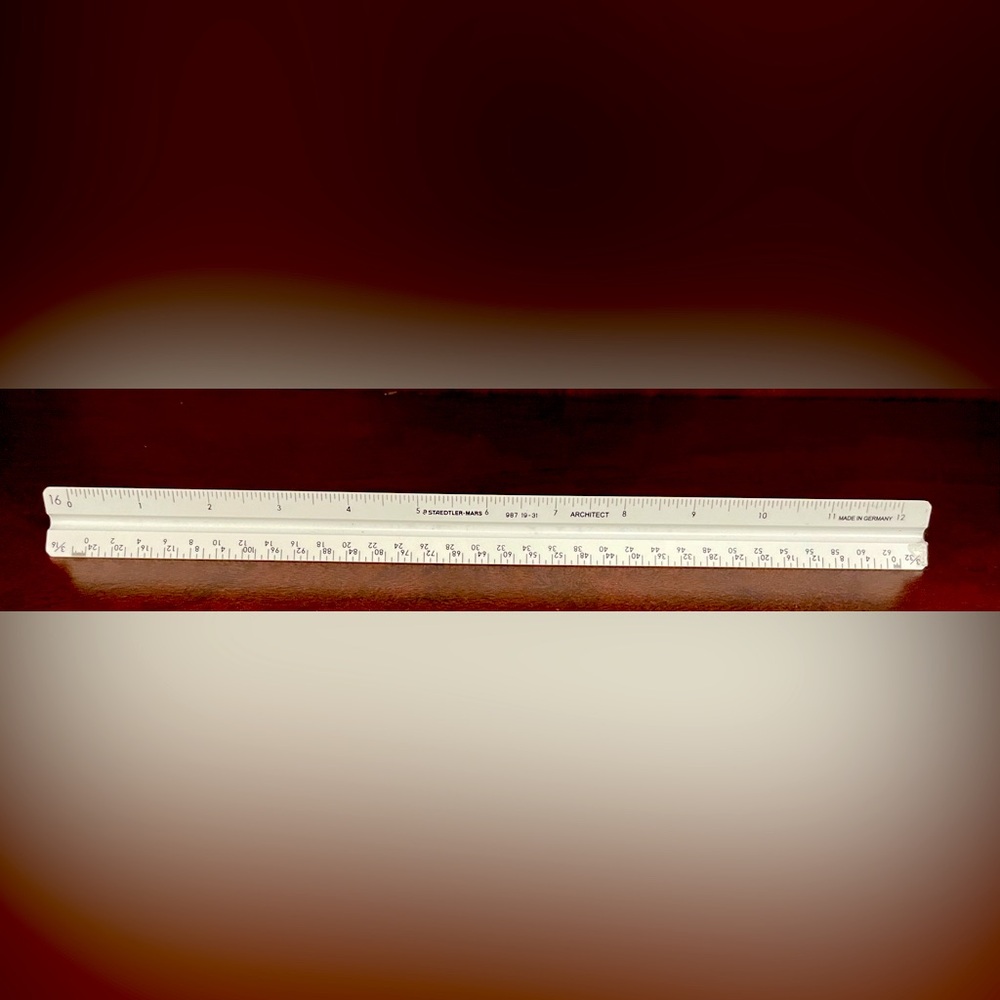 Staedtler Architect Scale Ruler